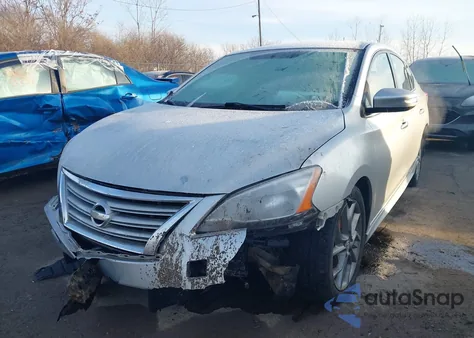 2015 Nissan Sentra Sr z USA, uszkodzony, nr VIN 3N1AB7AP3FY341199